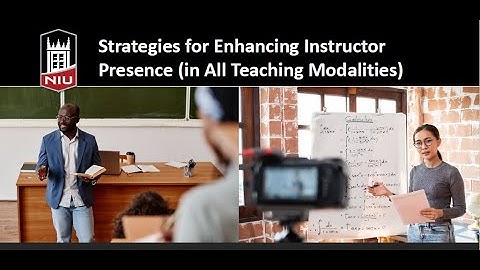 Strategies for Enhancing Instructor Presence in Your Course (4/12/2023)