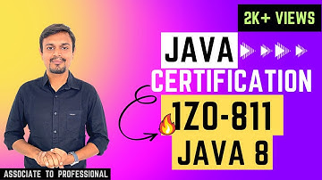 1Z0 - 811 Oracle Certified Foundations ASSOCIATE JAVA ✅