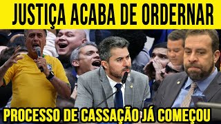 PROCESSO DE CASSAÇÃO JA COMEÇLOU JUSTIÇA ORDENA E  BOLSONARO TEM