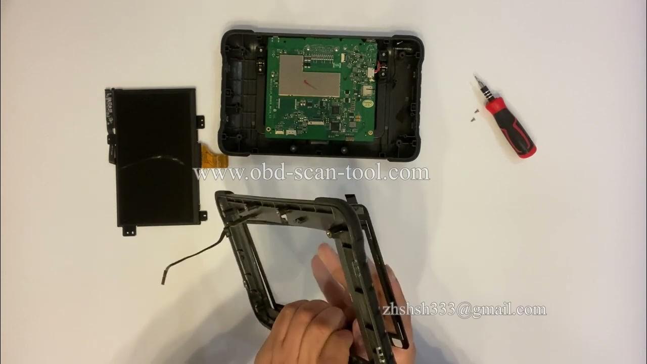 Touch Screen Digitizer Replacement For Autel MaxiCOM MK808BT PRO