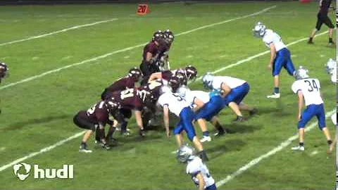Matt Hess RB/OLB 2014 junior year season highlights