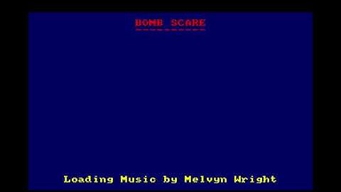 Bomb Scare Tape Loader and Loading Music for the Amstrad CPC 464
