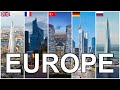 Tallest Buildings in Each Europe Country