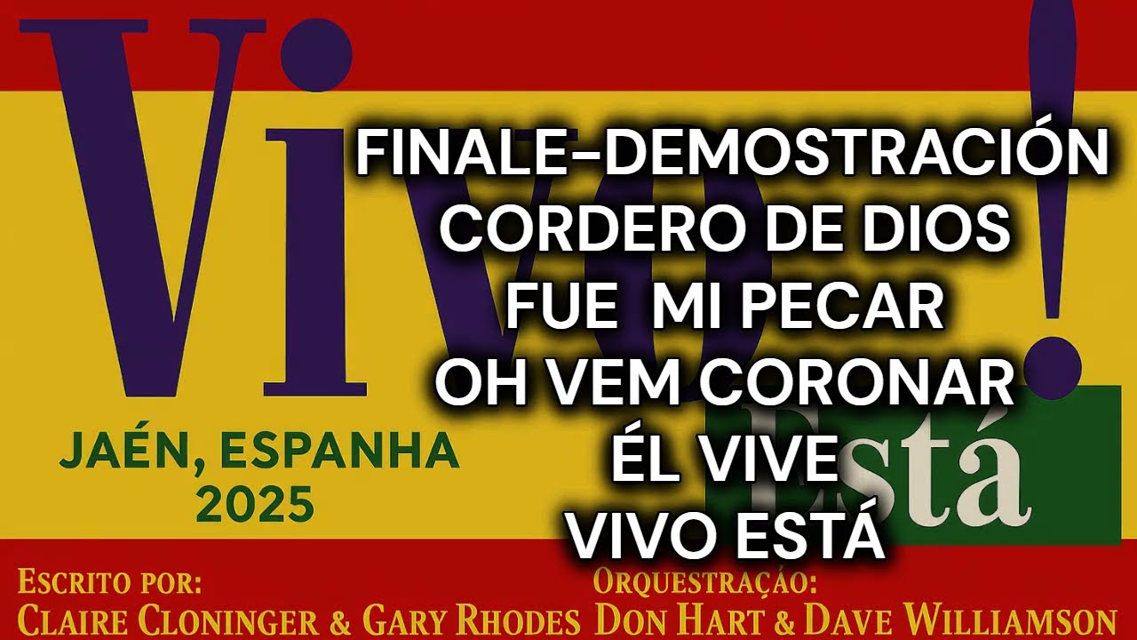 9, 10 e 11   DEMOSTRACIÓN DE LAS CANCIONES FINALES DE LA CANTATA 