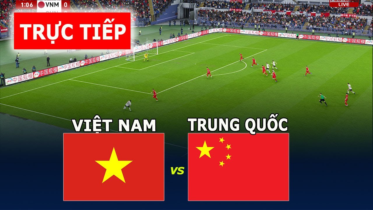 VIỆT NAM vs TRUNG QUỐC - BÁN KẾT | CÚP CHÂU Á 2026 | TRẬN ĐẤU TRỰC TIẾP HÔM NAY | PES