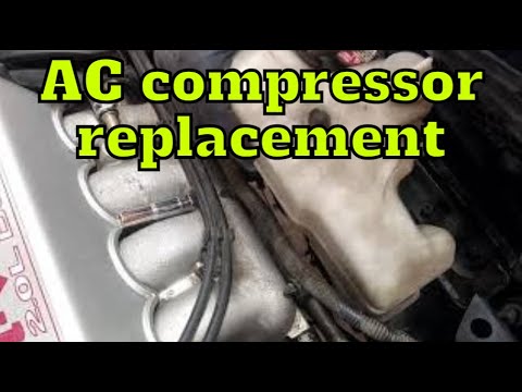 Acura RSX Type S AC compressor replacement