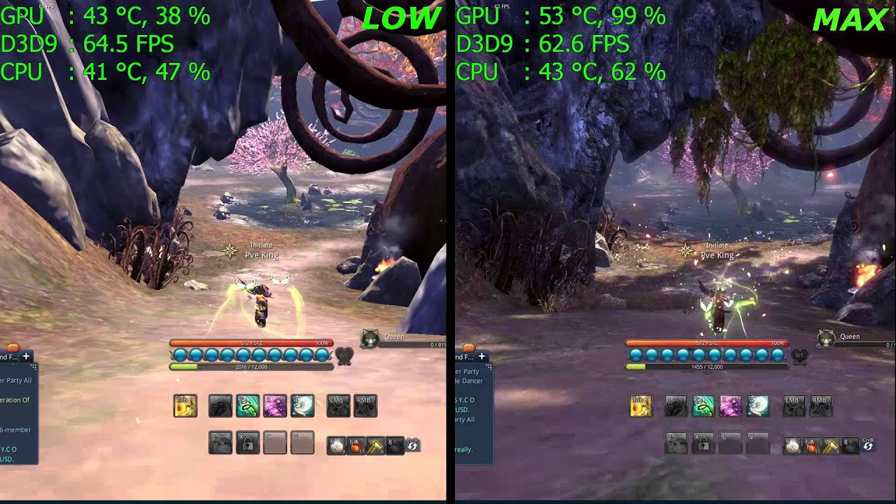 Blade and soul low fps
