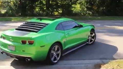 2010 Camaro SS borla ATAK take off.