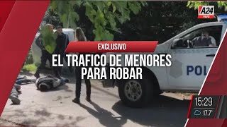 🚨 EXCLUSIVO: tráfico de menores chilenos para robar en el conurbano