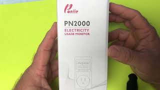 Ponies Pn2000 Electricity Usage Monitor Unboxing
