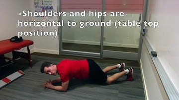 Forearm Front Plank Progression/Regression