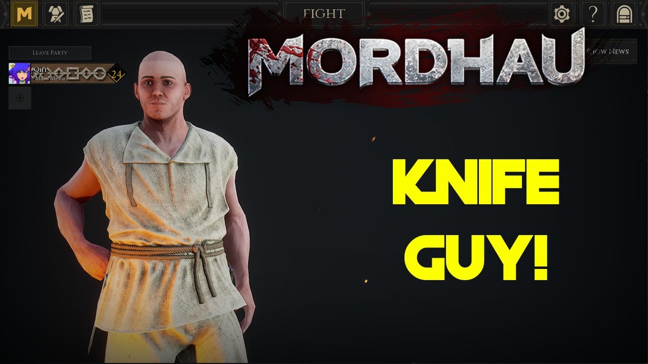 Mordhau Knife Guy YouTube