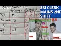 SBI JA Mains self Given analysis 2nd shift 10 April