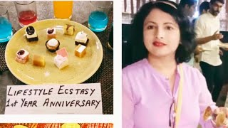 Anniversary @ Lifestyle Ecstasy || 1st year anniversary of my YouTube channel || Vlog 92