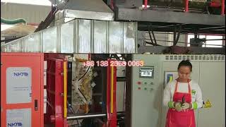 Plastic Portable Stadium Seats Bleacher Bolw Molding Machine