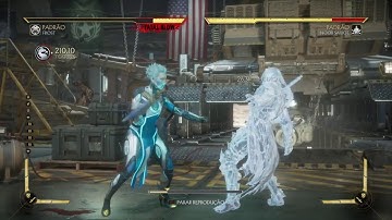 MK11- Combo Frost 42% de dano.