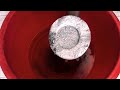 Black Charcoal Interlock Bucket Crush 🖤💦 | Satisfying Water Crumbling ASMR