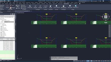 Tạo điểm cao độ từ Trắc ngang lên Mặt Bằng trong Civil3D