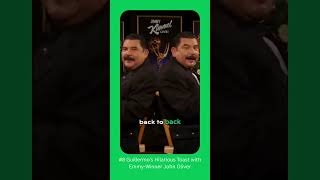 Guillermos Hilarious Toast With Emmy-Winner John Oliver.