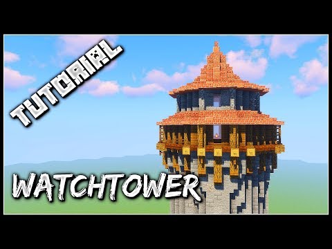 How To Build A Watchtower | Minecraft Tutorial