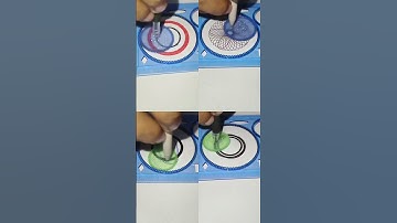 Spirograph drawing 🎨 #spirograph #amazing #drawing #rangoli #shorts (plz subscribe) 🙏🏼