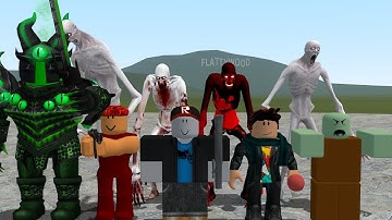ROBLOX CHARACTERS VS SCP-096!! Garrys Mod Sandbox
