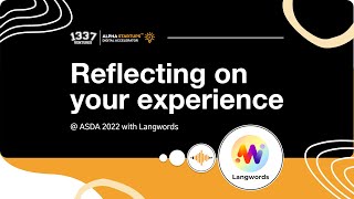 Alpha Startups™️ Digital Accelerator 2022 Winner - Reflecting on Langwords's experience