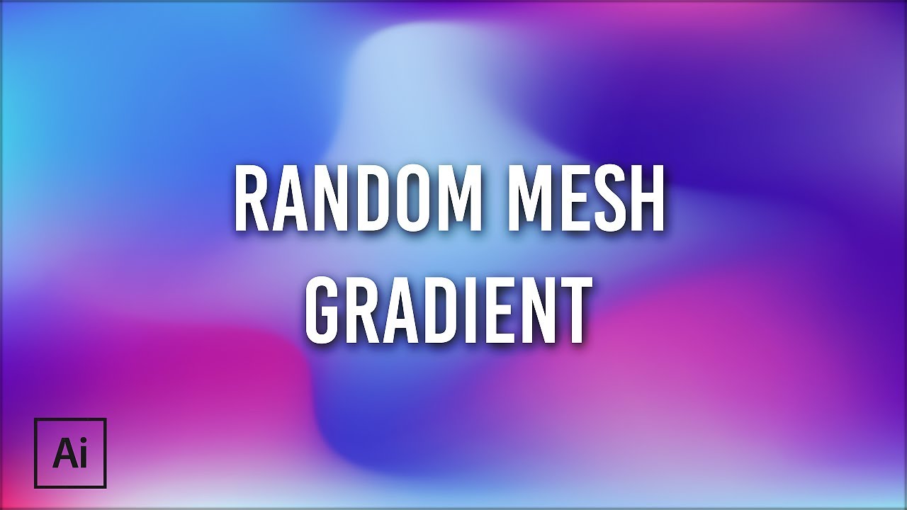 Mesh Gradient Tutorial | Adobe illustrator - YouTube