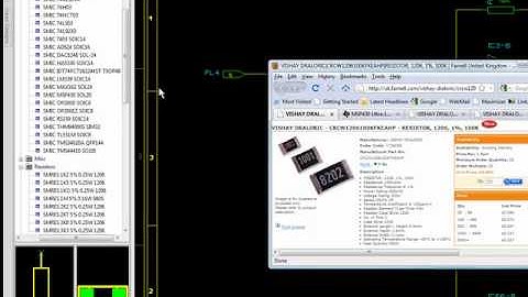 CADSTAR. Link to data and addition of parts.