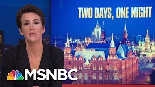 Report Supports Dossier, Contradicts President Trump On Night In Moscow | Rachel Maddow | MSNBC