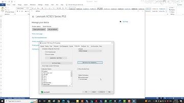 Changing Lexmark Drivers from letter to A4