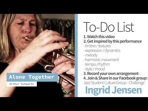 INGRID JENSEN  Alone Together  Solo Performance Challenge SEASON 7