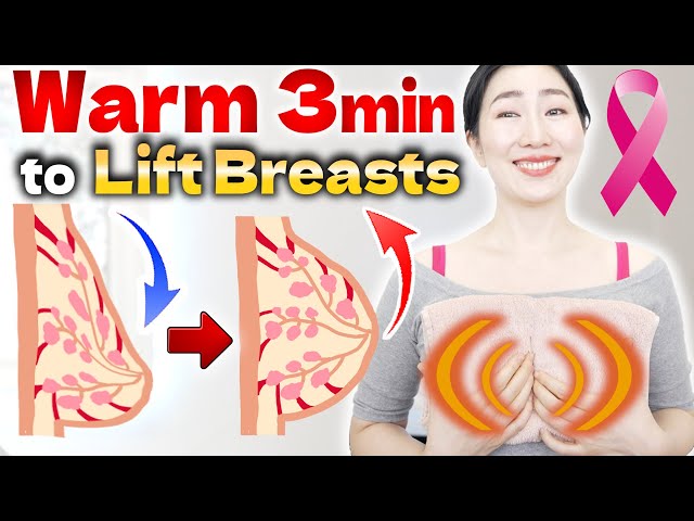 Lift your Sagging Breasts by Gently Pinching! 🥰 3cm Uplift in