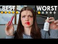 I tried the best vs worst sephora makeup products