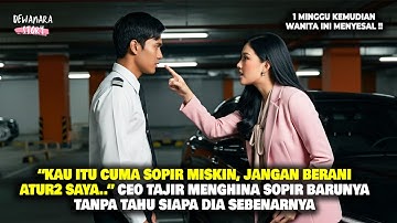 "Kamu itu cuma sopir miskin, berani sama Aku..!!" CEO Cantik Sombong Tapi Ia Menyesal Setelah Tahu..
