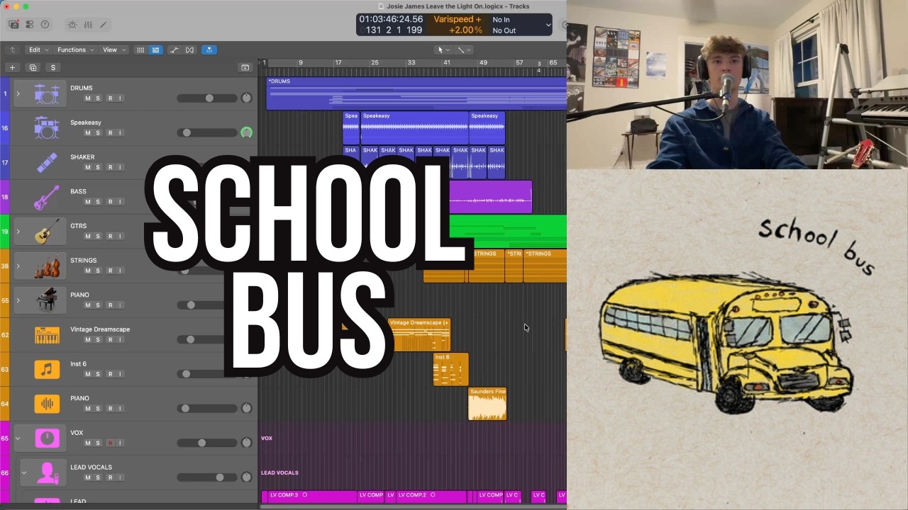 Josie James – School Bus Logic Session Breakdown