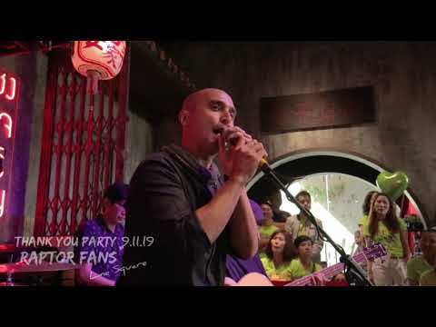Hi-Light 1 : Joni Anwar live acoustic mini concert : Raptor Fans Thank You Party