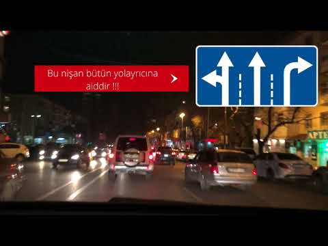 Yol polisi cərimə yaza bilər. Burada yol səhv keçirsiniz.