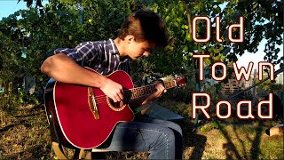 Old Town Road guitar cover/ Красивая мелодия на гитаре