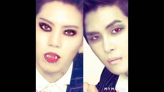 Infinite Vampire Movie: The Vampire Romance(Haunting In The Night) Trailer Concept Photos.