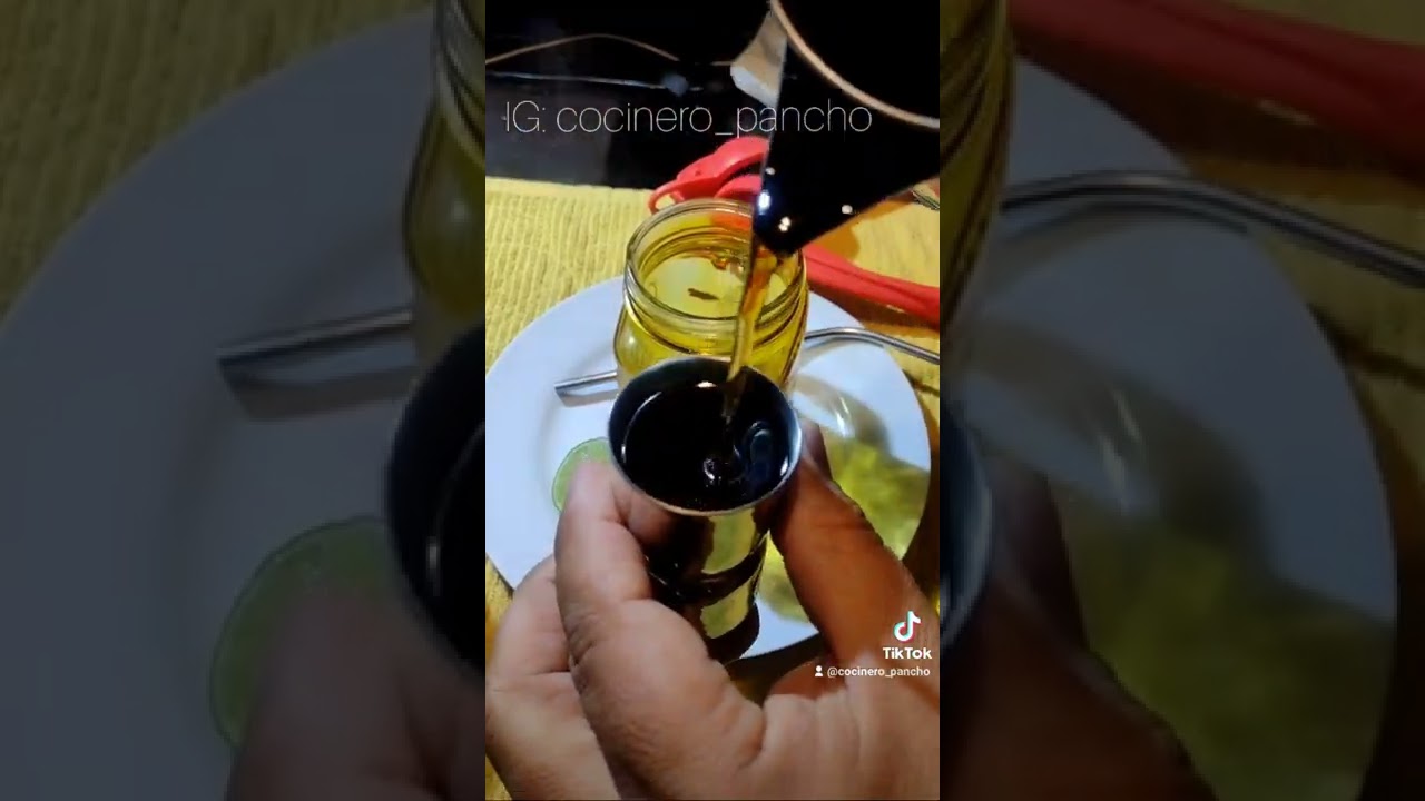 Calientito de Hierbaluisa con miel de Kion y Pisco - Adiós a la Gripe 