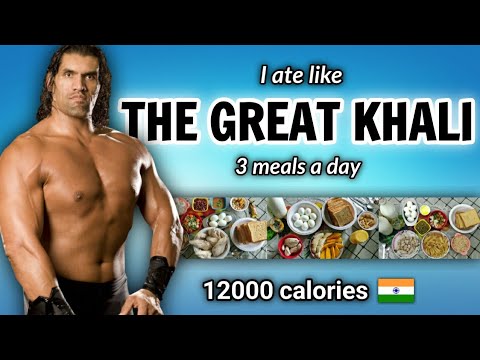 Great Khali Diet Chart