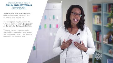 Scrum Anti-Patterns -- The Development Team