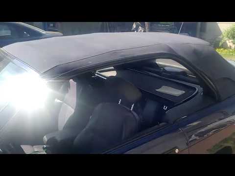 BMW E36 cabrio - inicjacja dachu