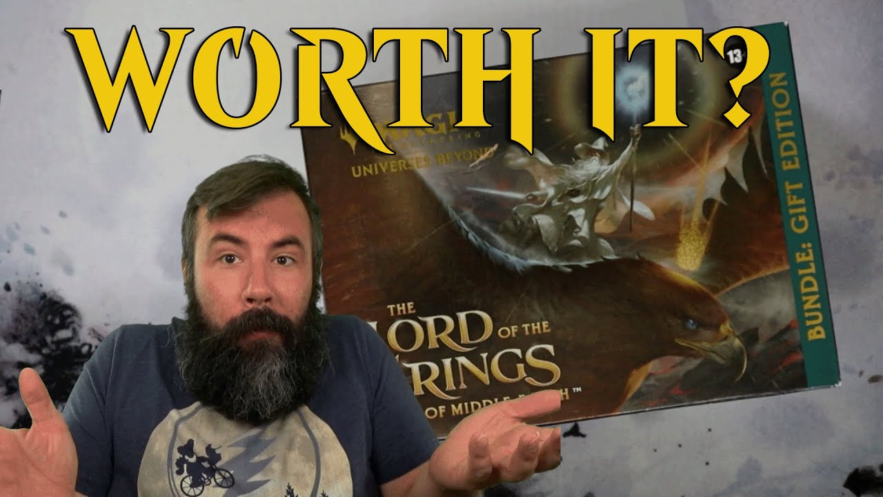 Bundle opening MTG Lord of the Rings Gift Bundle 