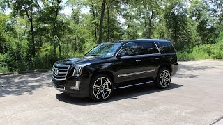 2015 Cadillac Escalade - Review in Detail, Start up, Exhaust Sound, and Test Drive