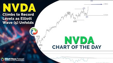 NVDA Climbs to Record Levels as Elliott Wave (5) Unfolds