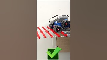 Testing LEGO Car vs Shaking Bridge #lego #legotechnic #epic #smartlego #legocar