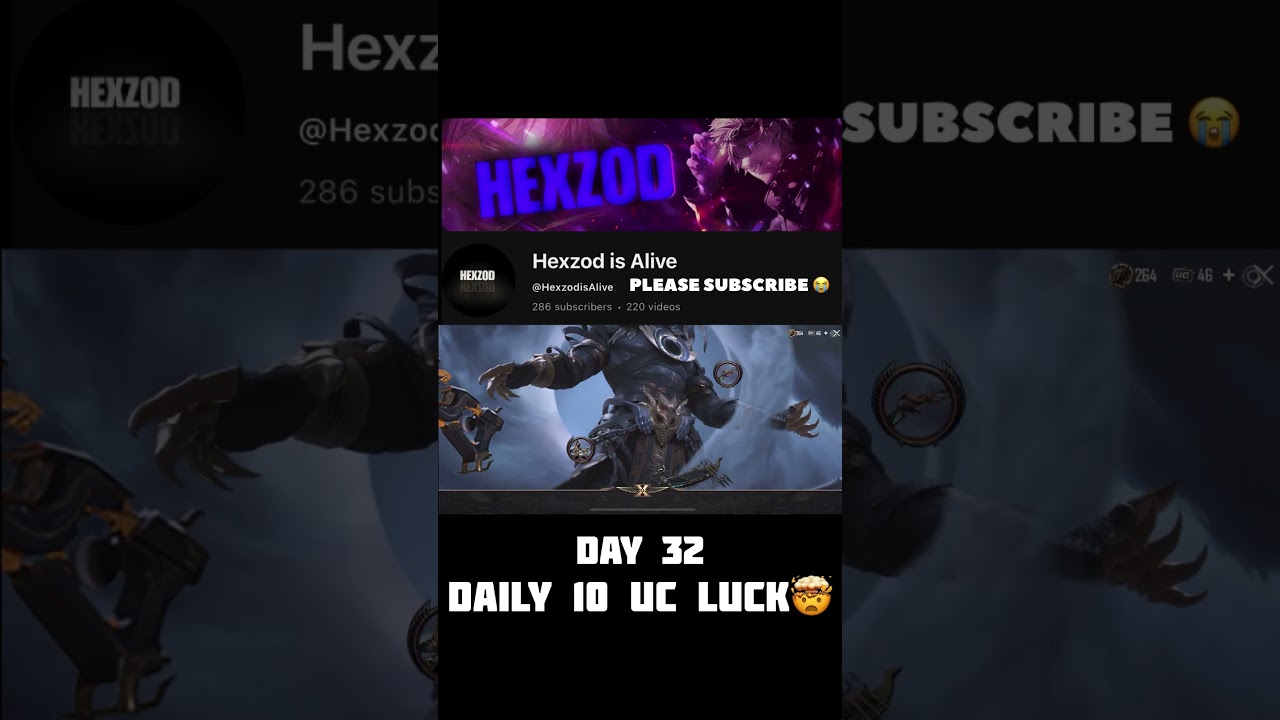 Day 32 Of 10 UC Luck  