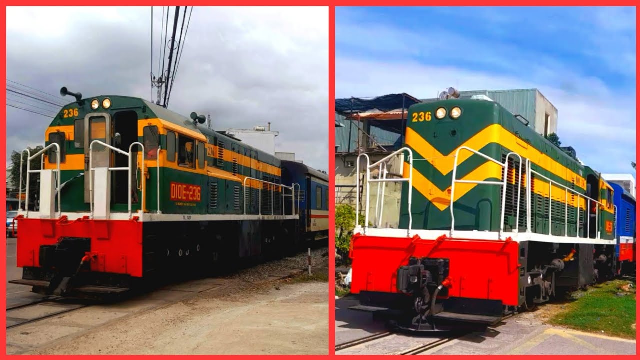 [21/755-Tết 2025] Tàu hỏa Việt Nam #68 | D10E-236 cùng đôi tàu SE29/30 ...